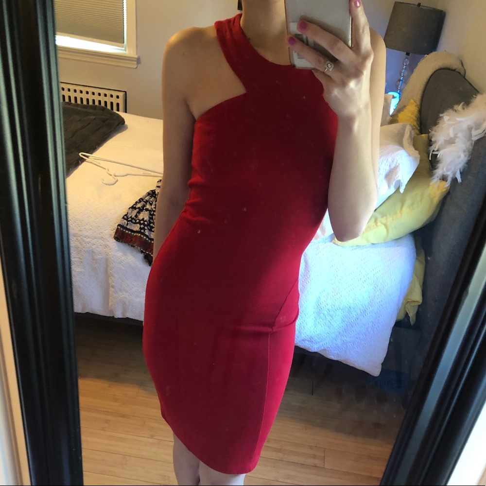 Red Midi Length